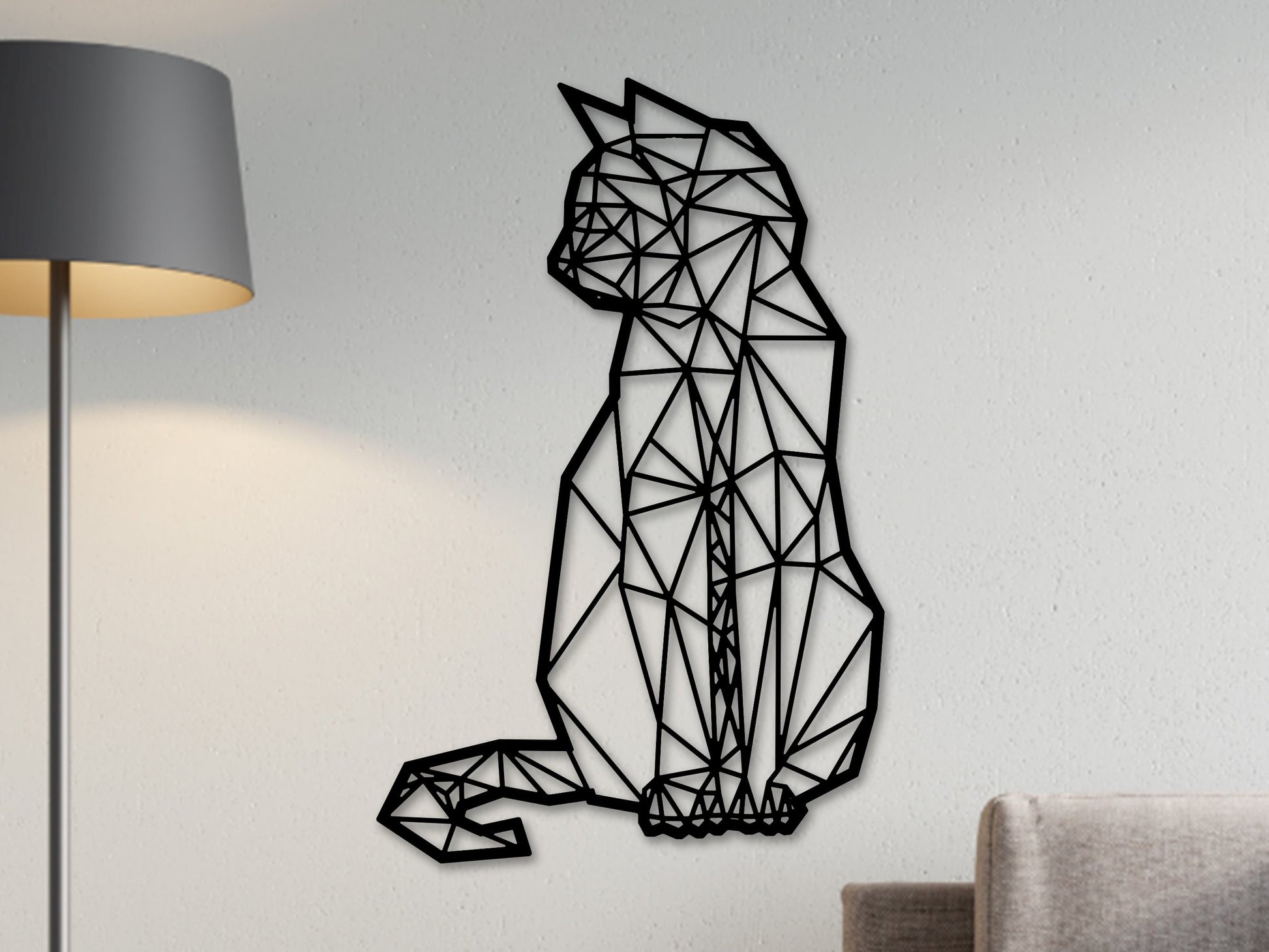The Cat LK Laserking e.U. | Dein Premium Wandbild 