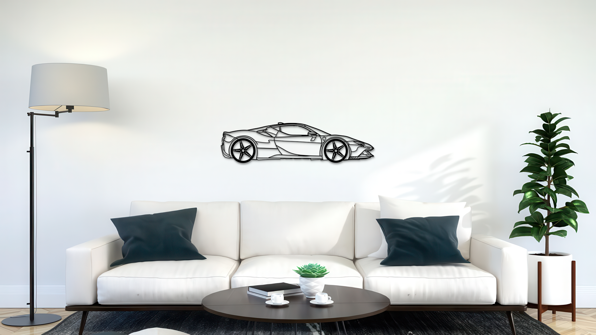 SF90 Stradale mit Felgen
